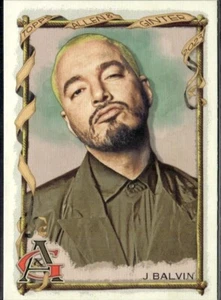 2023 Topps Allen & Ginter #222 J Balvin (cantante) - Imagen 1 de 2