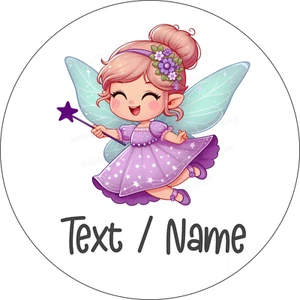 Fee Tortenaufleger Party Deko personalisiert Geburtstag Name essbar Elfe Fantasy - Bild 1 von 10