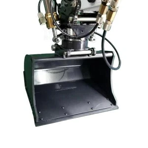 Kippbare Metallschaufel für 1/14 946 946-3 Raupenbagger mit Rädern RC Modell - Picture 1 of 3