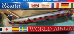 MODELO WOOSTER (W244) USAIR 767-200 MODELO ESCALA 1:200 CON SOPORTE EXPOSITOR - Imagen 1 de 1