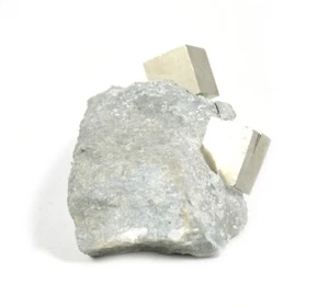 Minerale Grezzo in Cubo Pirite. Soprammobile, Idea Regalo - Foto 1 di 4