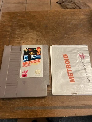 Metroid w/Manual NES Nintendo - Image 1 of 4