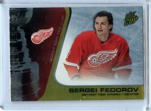 2002-03 Pacific Quest For the Cup Gold #32 Sergei Fedorov 223/325