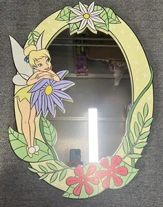 Espejo grande Campanilla Disney raro inspirado en Peter Pan - Imagen 1 de 17