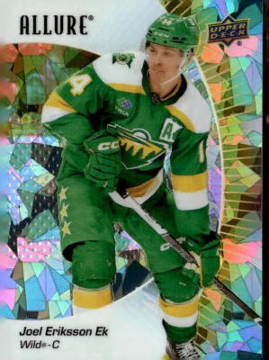 2023-24 Upper Deck Allure #87 Joel Eriksson Ek Yellow Taxi - Image 1 of 2