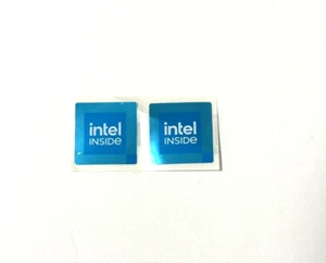 2x Intel Inside Desktop / Laptop Sticker Label Logo Decal - Picture 1 of 1
