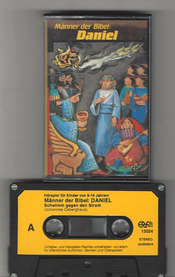 MC Kassette Männer der Bibel: Daniel, Hörspiel ERF Verlag Rundfunk Wetzlar - Bild 1 von 1