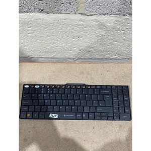 Tecknet X600 Cordless Multimedia Keyboard Only Black QWERTY (Standard) - (Parts) - Picture 1 of 11