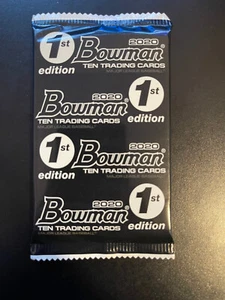 2020 Bowman 1st Edition Factory Sealed Pack Topps - Picture 1 of 2