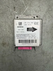 Centralina airbag originale Opel Corsa B 09114585 EE 5WK41140B - Foto 1 di 2