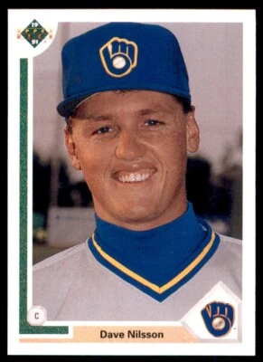 1991 Upper Deck Final Edition #25F Dave Nilsson - Image 1 of 2