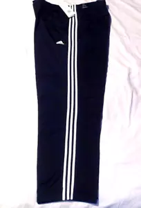 Adidas 3XL Men's Legend Ink & White Open Hem Tricot Trackpants H48429 - Picture 1 of 17