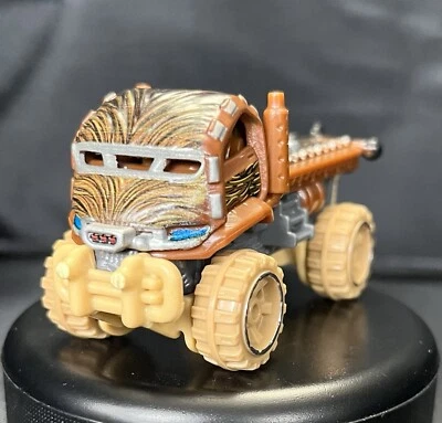 Hot Wheels Star Wars Chewbacca Wookie Car Truck 1:64 Diecast Mattel Disney Foto 1 de 4