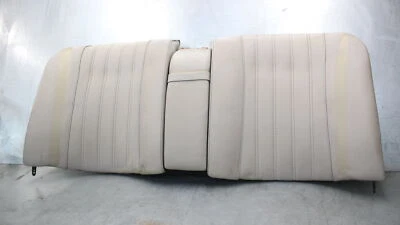 83-87 Bmw E28 528e Cojín Asiento Trasero Superior Beige Vinilo Apoyabrazos OEM LM48 Foto 1 de 4
