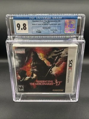 Resident Evil: The Mercenaries 3D Nintendo 3DS CGC Graded 9.8 A++ Factory Sealed - Image 1 of 4