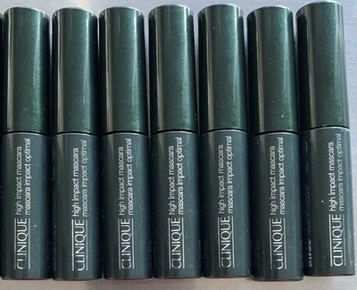 CLINIQUE Rímel de Alto Impacto Lote de Viaje Set x 7 - .14 / 0.14 oz 3.5 ml cada uno Nuevo Foto 1 de 3