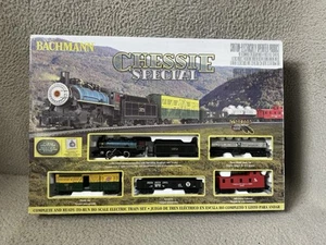 Bachmann Chessie Special HO Scale Electric Train Set Steam Locomotive Complete - Picture 1 of 12