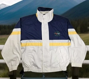 Ivy Crew Boathouse Jacket Mens Large L Vintage Colorblock Good Sailing Boating - Picture 1 of 19