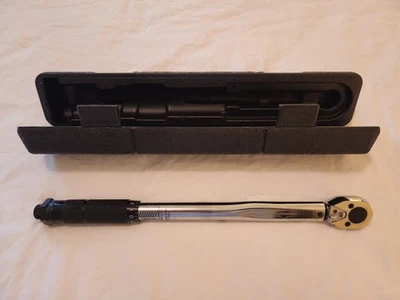 Epauto 3/8 in Drive Click Torque Wrench 10-80 ft./lb with case & manual included - Image 1 of 4