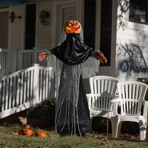 Yescom Animated Halloween Pumpkin Decor 5.4Ft Motion/Sound Activated Party 2024 - Picture 1 of 9