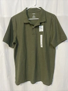 Sonoma Olive Essential Pique Short Sleeve Polo Mens Size Medium NWT - Picture 1 of 5