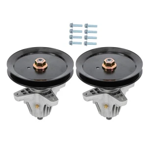 Paquete de 2 husillos LABLT 46" cubierta para MTD 918-04865A 918-04636 618-04636A 618-04865A - Imagen 1 de 12