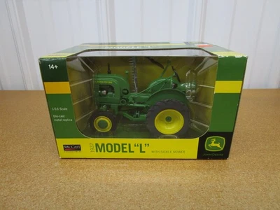 1937 John Deere L tractor + Sickle Mower SPECCAST 1/16 diecast farm toy B11Z - Image 1 of 4