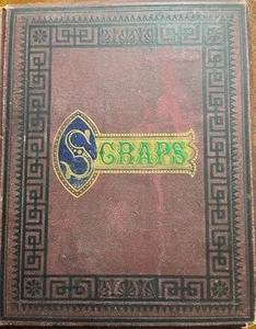Monograms, England / Vintage English Monogram Scrapbook European - Imagen 1 de 8