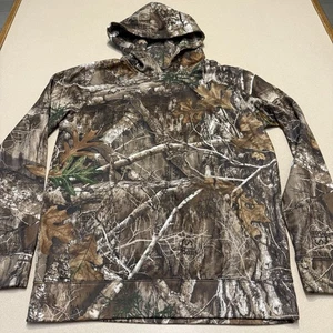 Realtree Edge Herren S Camouflage Pullover Hoodie Sweatshirt Kapuze Taschen Jagd - Bild 1 von 12