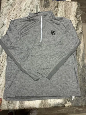 Perfect Game Apparel Pullover Men’s Size XL, 1/4 Zip Black Logo, Coolcore - Image 1 of 4