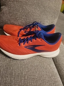 Brooks Launch 7 Orange Blau Laufen Sportschuhe Schuhe Herren Größe 12 M - Bild 1 von 15