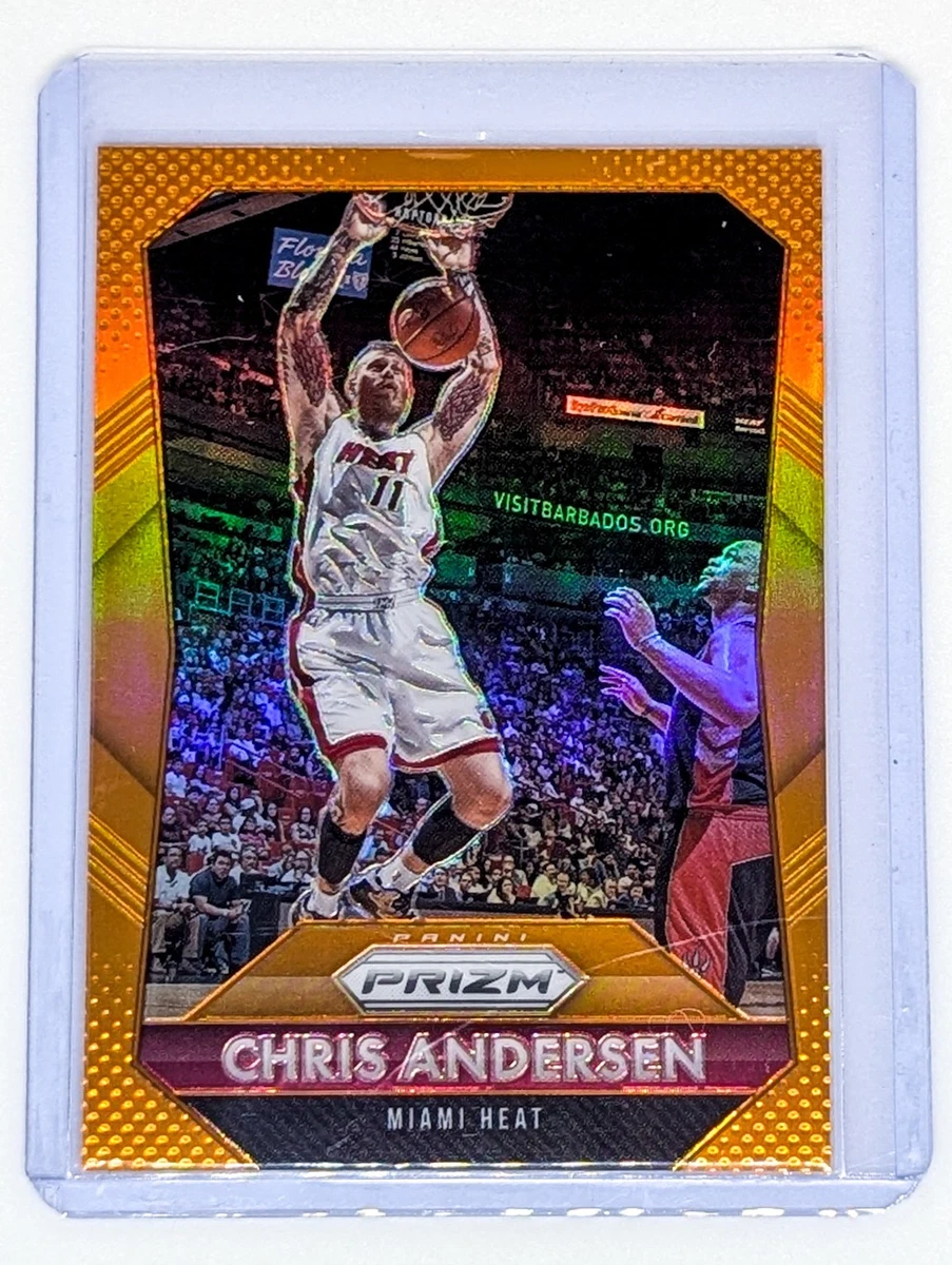 Chris Andersen Basketball Serial Numbered Sports Trading Cards