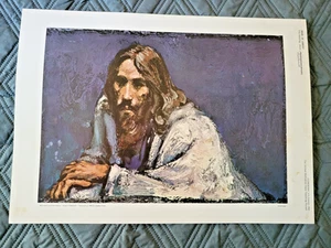 JESUS OF NAZARETH-YARBOROUGH-LITHO PRINT-17" X 12 1/4"- - Picture 1 of 5