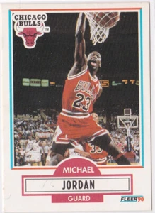 Michael Jordan 1990 Fleer #26 Error Card - Bild 1 von 2