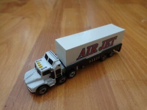 VINTAGE 90'S GALOOB MICRO MACHINES AIR JET BOX TRAILER ARTICULATED TRUCK - Picture 1 of 1