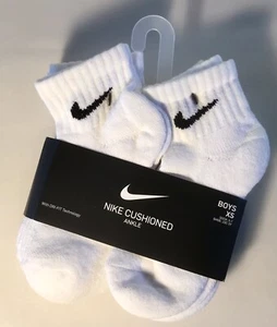 Nike Boys XS Cushioned Ankle Socks (10c-3y) - 6 pair - Picture 1 of 3
