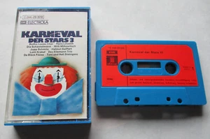 KARNEVAL DER STARS 3  Sampler Kassette  DE BLÄCK FÖÖSS  LOTTI KREKEL  von 1973 - Picture 1 of 2