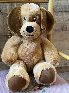 Peluche Build A Bear Cachorro Perro 16" Caramelo Marrón Ojo Mancha Animal - Imagen 1 de 4