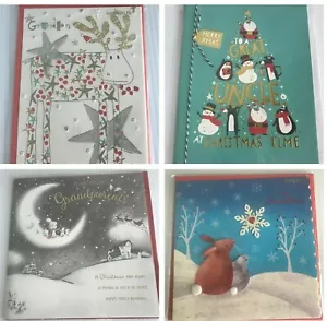 Tarjetas de Navidad de papiro para abuelos, tío abuelo, abuela, nieto - Imagen 1 de 10