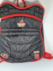 Arizona Diamondbacks Christopher Snyder backpack look-alike chest protector - Picture 1 of 9
