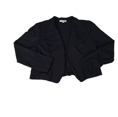 EUC Charlotte Russe women's black open cardigan wrap cover XL - Image 1 of 4