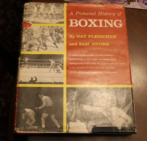 The Pictorial History of Boxing ~ 1959 Citadel Lg. HCDJ - Picture 1 of 1