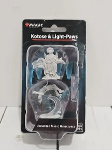 Magic: The Gathering unbemalte Miniaturen - Kotose & Light-Paws - Bild 1 von 2