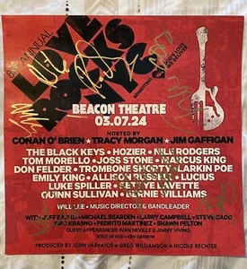 LOVE ROCKS NYC AUTOGRAPHED * RAGE AGAINST THE MACHINE * THE STRUTS * ROCK STARS - Picture 1 of 5