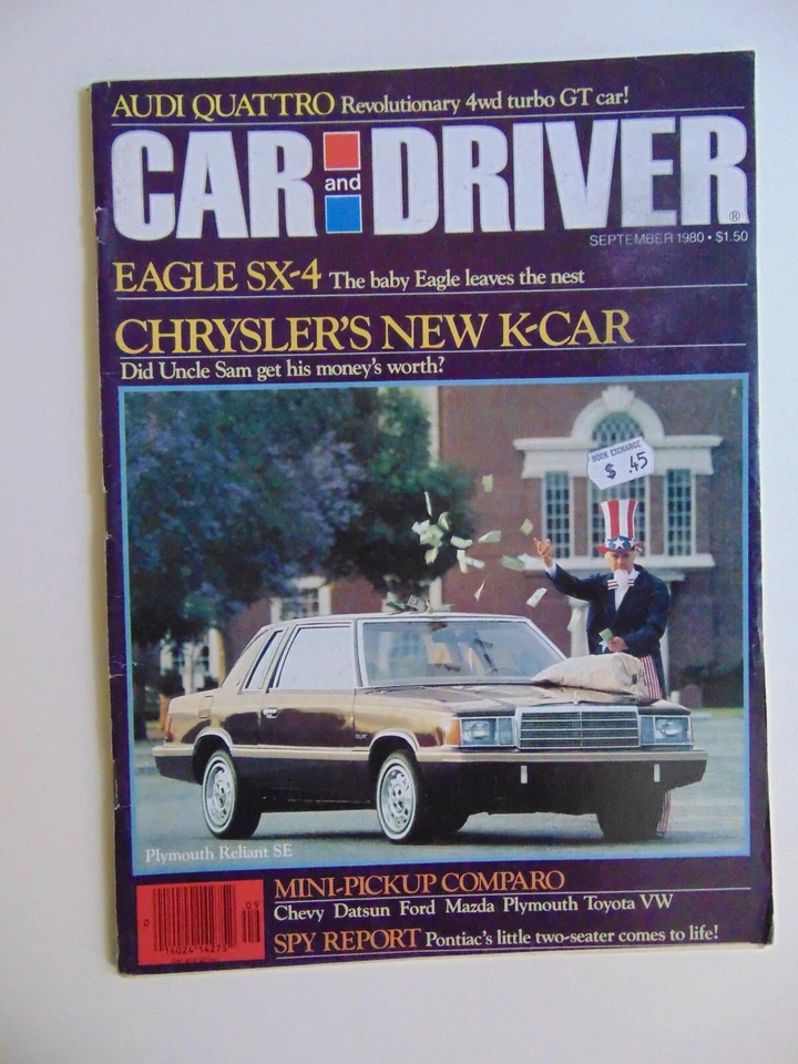 Car and Driver Magazine September 1980 Mini Pickups Foto 1 de 1