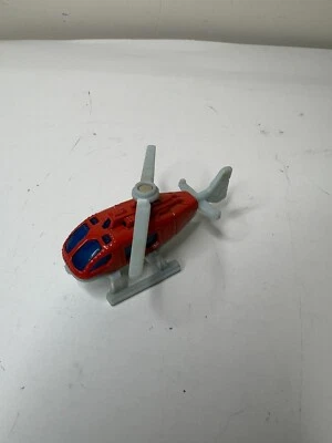 Matchbox 2004 Helicóptero Rojo Burger King Kids Club Die-Cast Mattel Foto 1 de 4