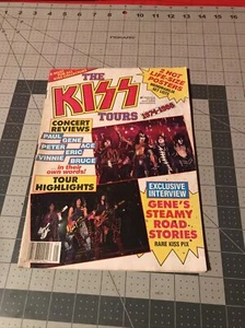 Vintage September 1988 Rock Scene Spotlights #5 The Kiss Tours - Picture 1 of 8