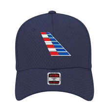 American Airlines 2013's Tail Logo Otto Adjustable Blue Mesh Baseball Cap Hat