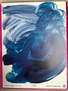Howard Hodgkin- RARE LONDON 2012 OLYMPIC & PARALYMPIC GAMES, LTD ED POSTER PRINT - Picture 1 of 5