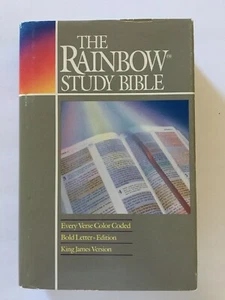 Rainbow Study Bible Hardcover - Imagen 1 de 9